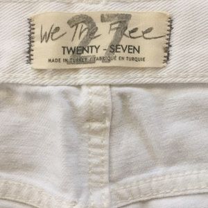 Free People button up distressed size 27. Brand new!!